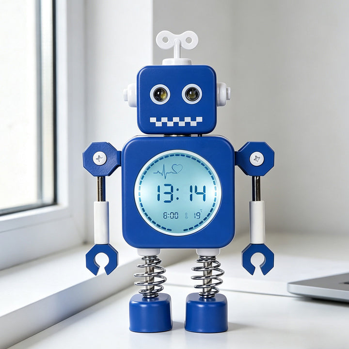 Digital Robot Alarm Clock