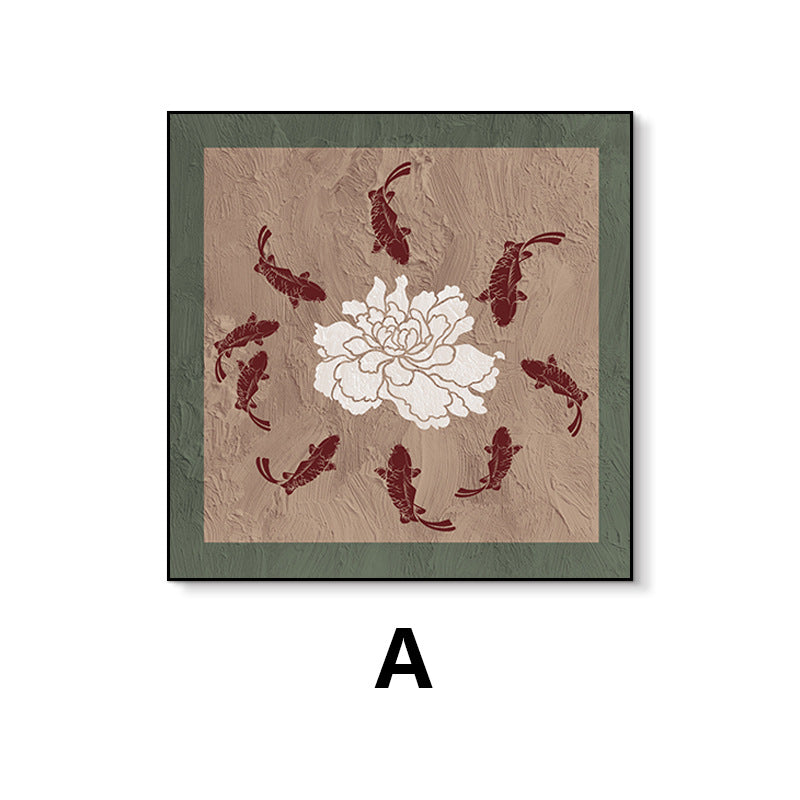 Framed Botanical Leaf Wall Art