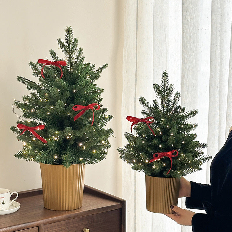 Decorative Mini Christmas Tree Arrangement