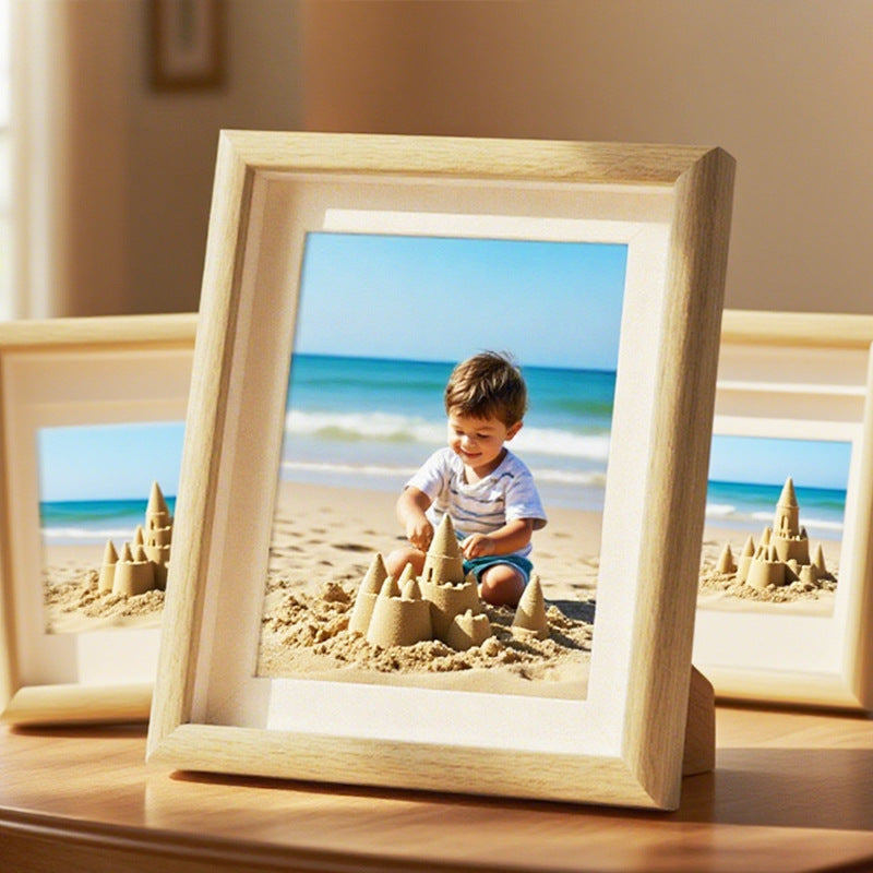Natural Wooden Photo Frame