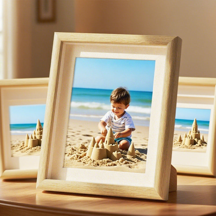 Natural Wooden Photo Frame