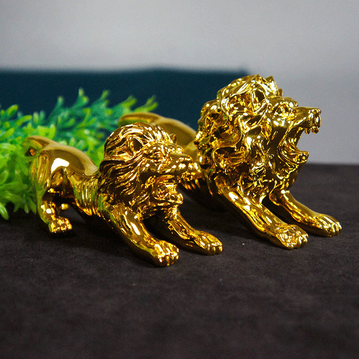 Majestic Lion Figurine