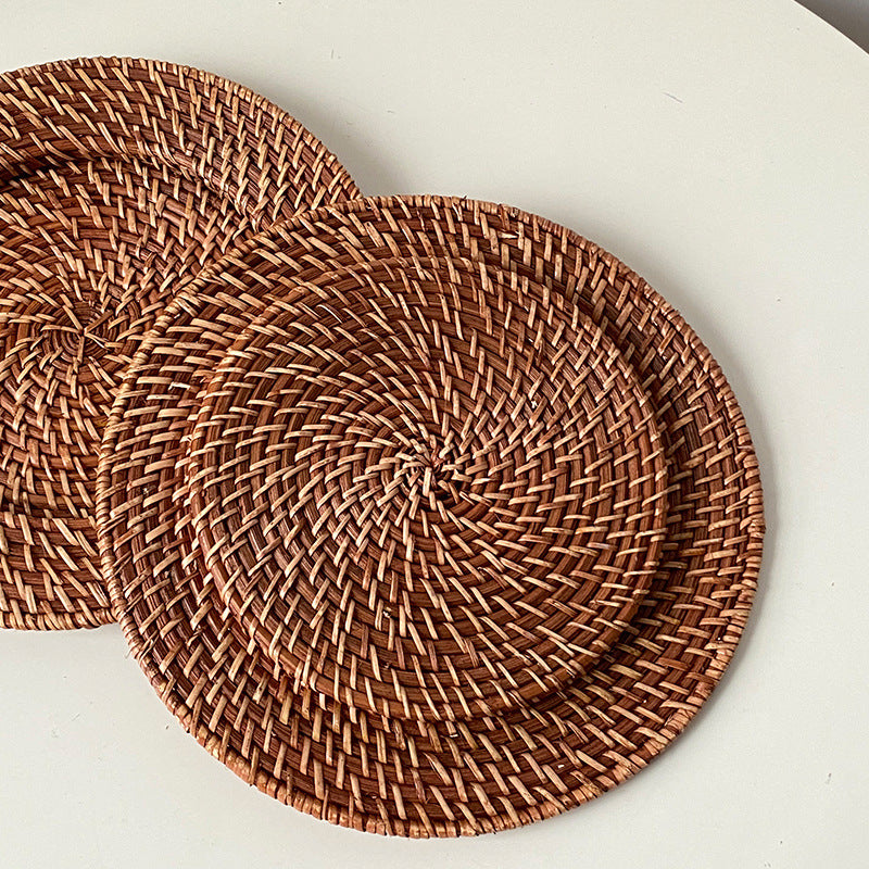 Decorative basket with ornate design