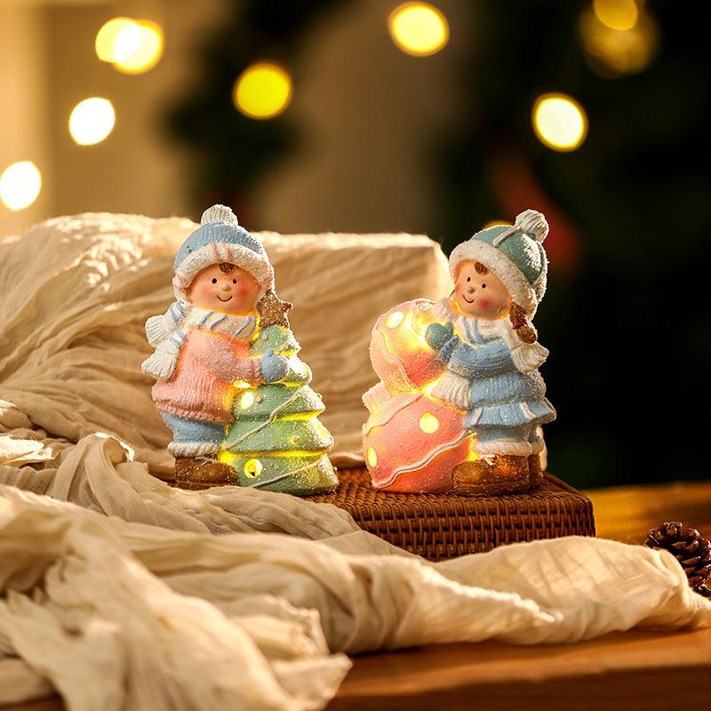 Decorative Christmas figure in snowman design