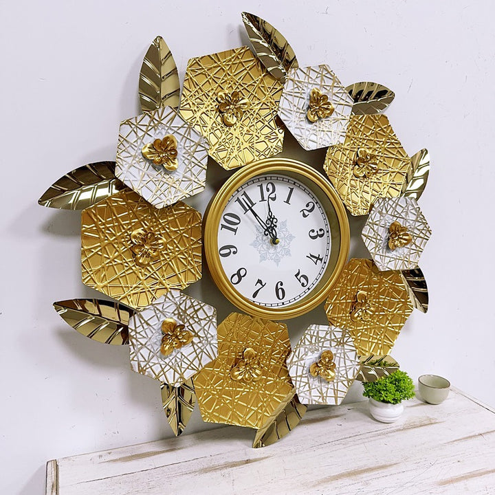 Decorative Floral Wall Clock