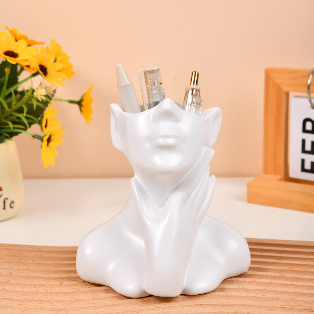 Artistic Ceramic Bust Sculpture