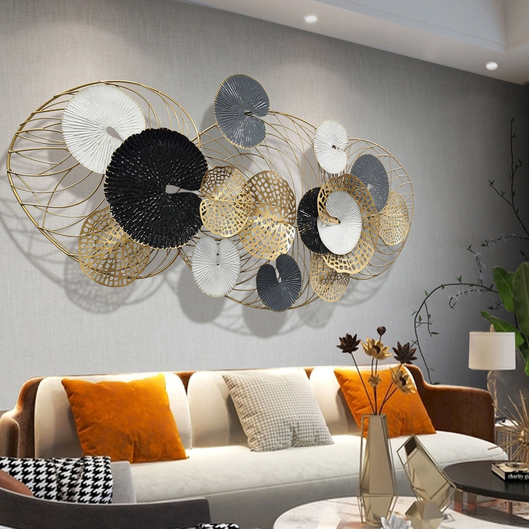 Abstract Metal Wall Art Sculpture
