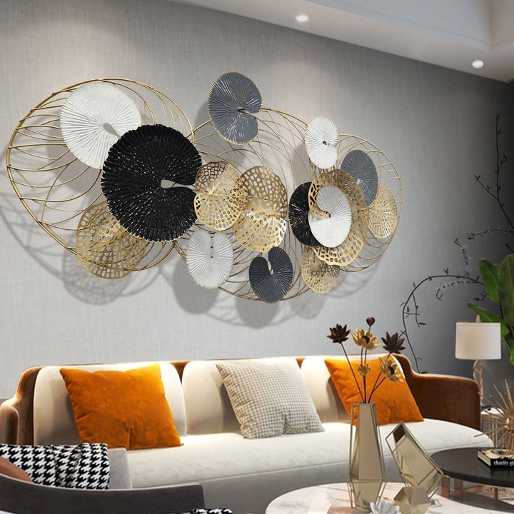 Abstract Metal Wall Art Sculpture
