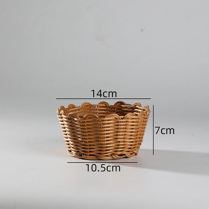 Decorative Braided Fruit Bowl