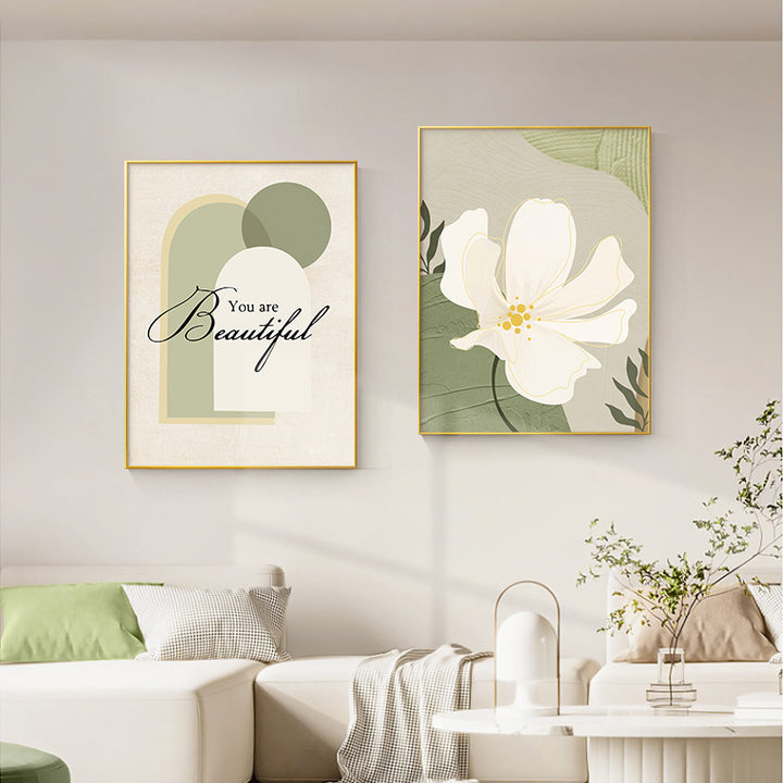 Elegant Floral Canvas Wall Art