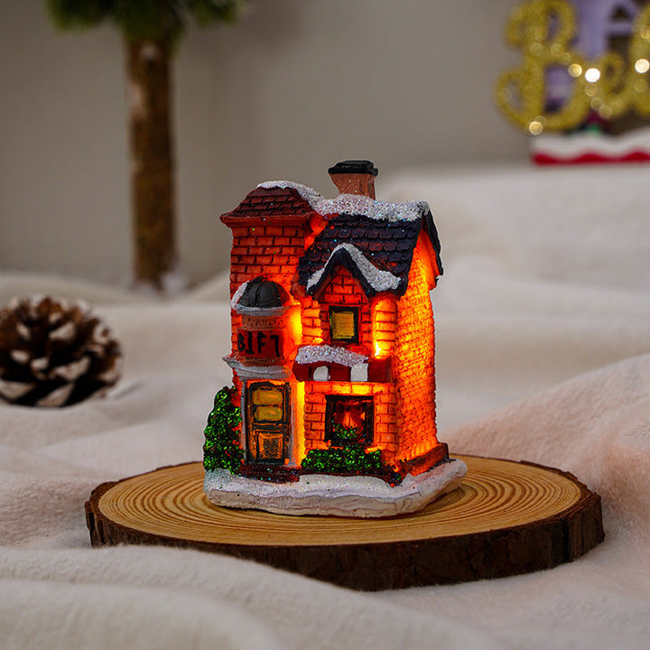 Illuminated Christmas decoration figure