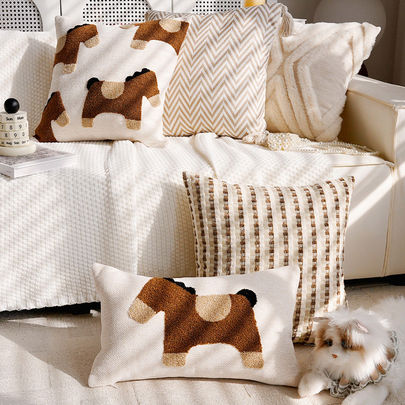 Decorative Animal-Shaped Throw Pillow