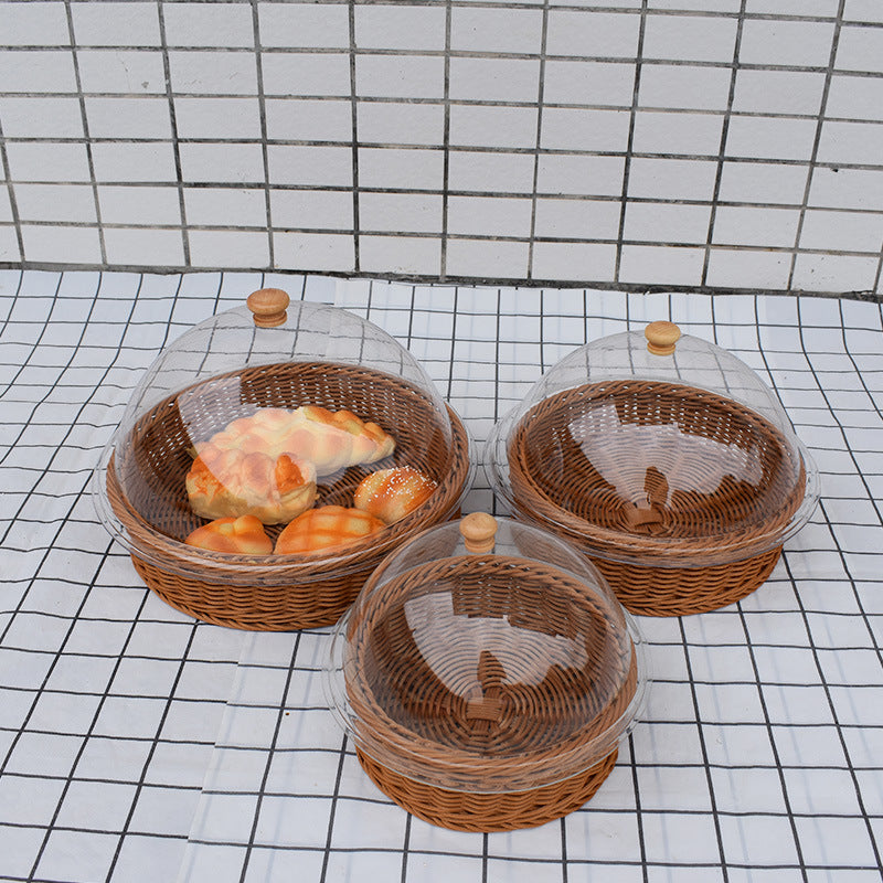 Artisan Woven Bread Serving Set