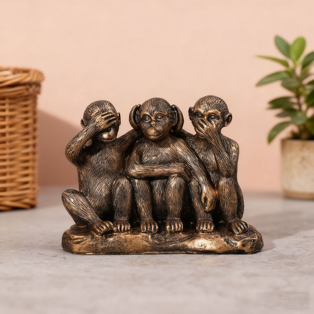 Decorative Three Wise Monkeys Figurine