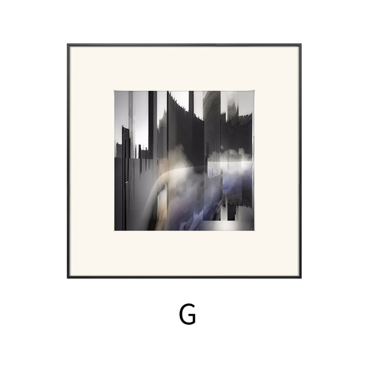 Framed Abstract Landscape Wall Art