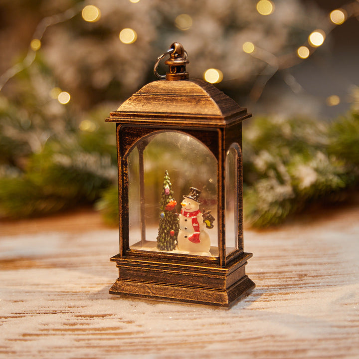 Decorative LED Christmas Lantern
