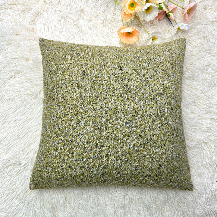 Textured Knit Decorative Cushion