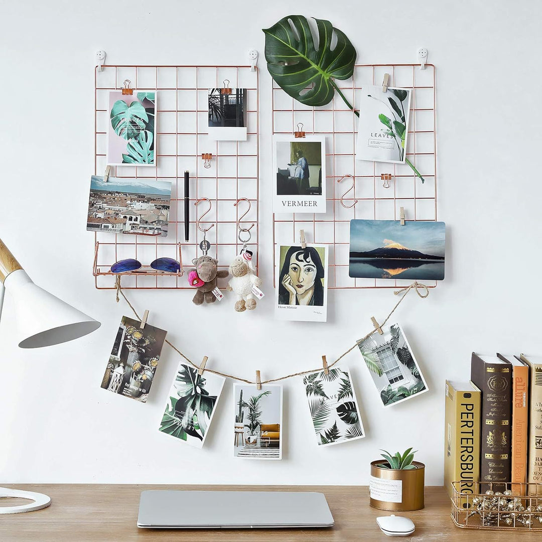 Decorative Grid Storage