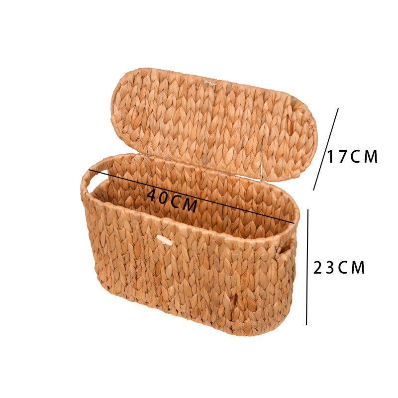Handcrafted Woven Storage Container