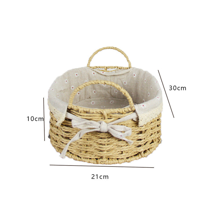 Handcrafted Woven Storage Basket