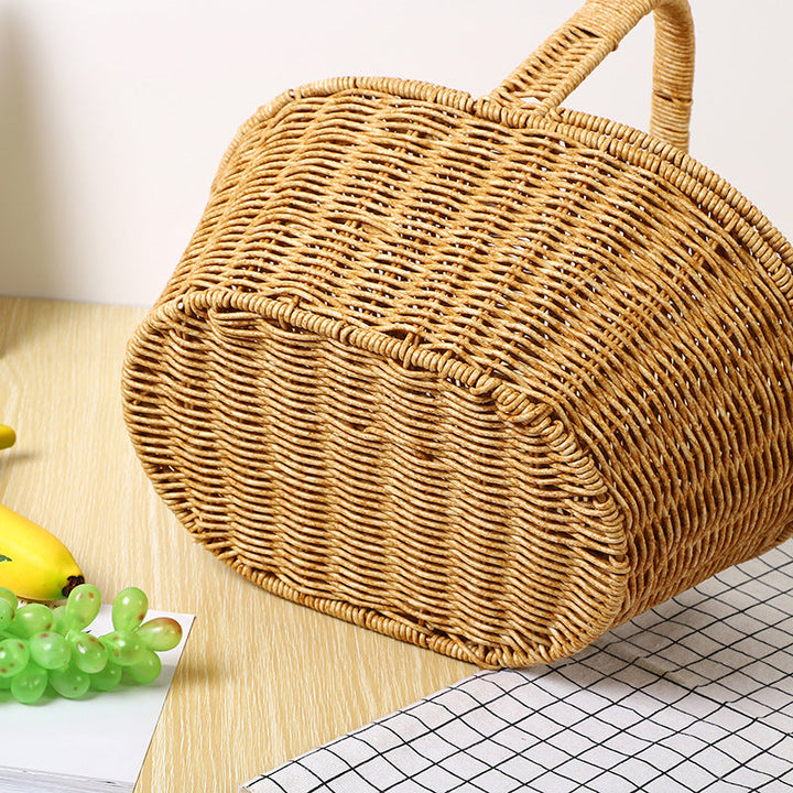 Woven Picnic Basket