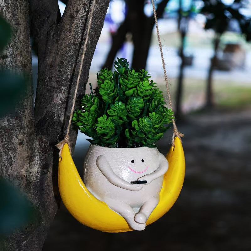 Whimsical Banana Planter