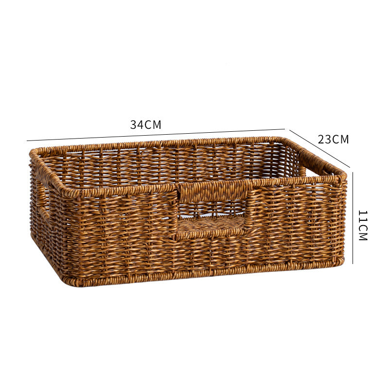Elegant Woven Storage Basket
