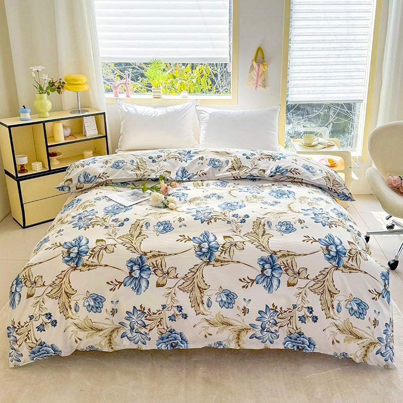 Luxury Floral Print Bedding Set
