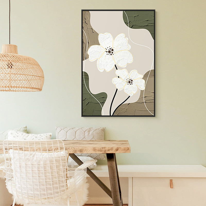 Floral Abstract Canvas Wall Art