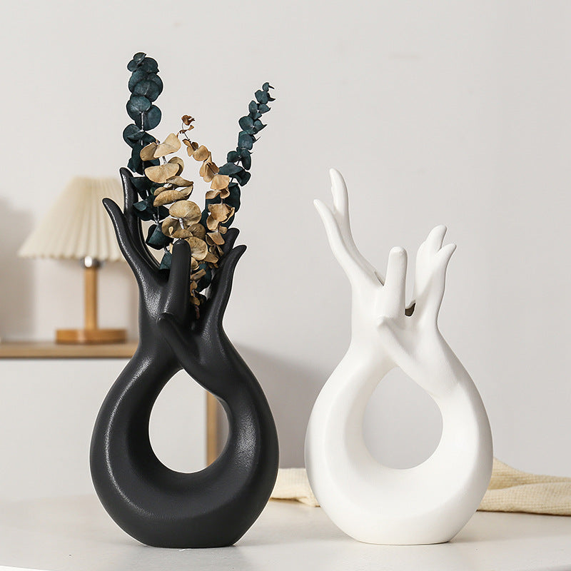 Decorative hand figure