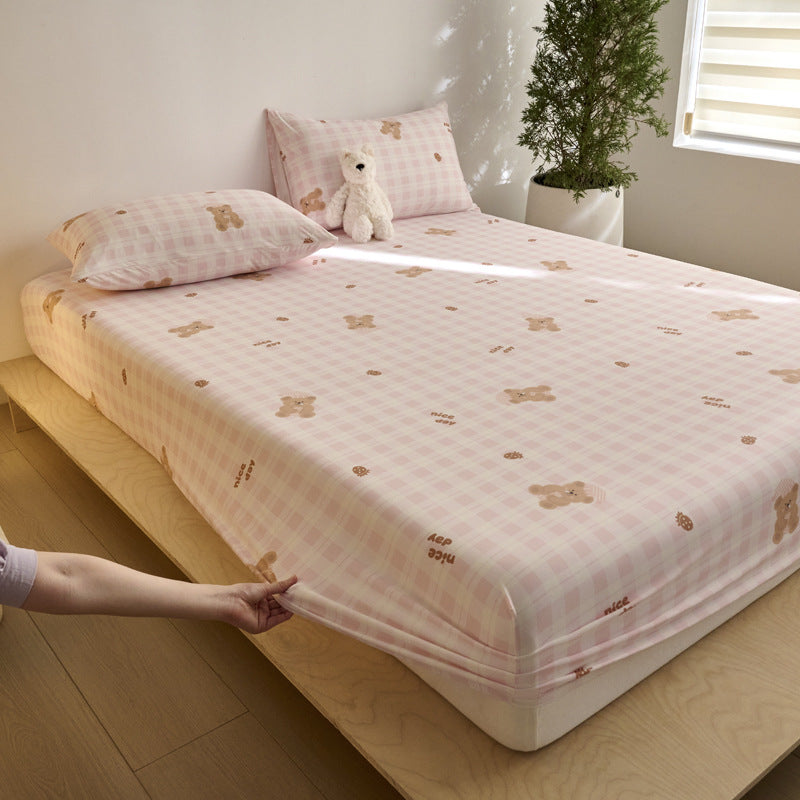 Soft Cotton Playful Patterned Mattress Protector