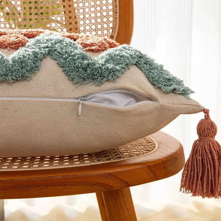 Decorative Geometric Accent Cushion