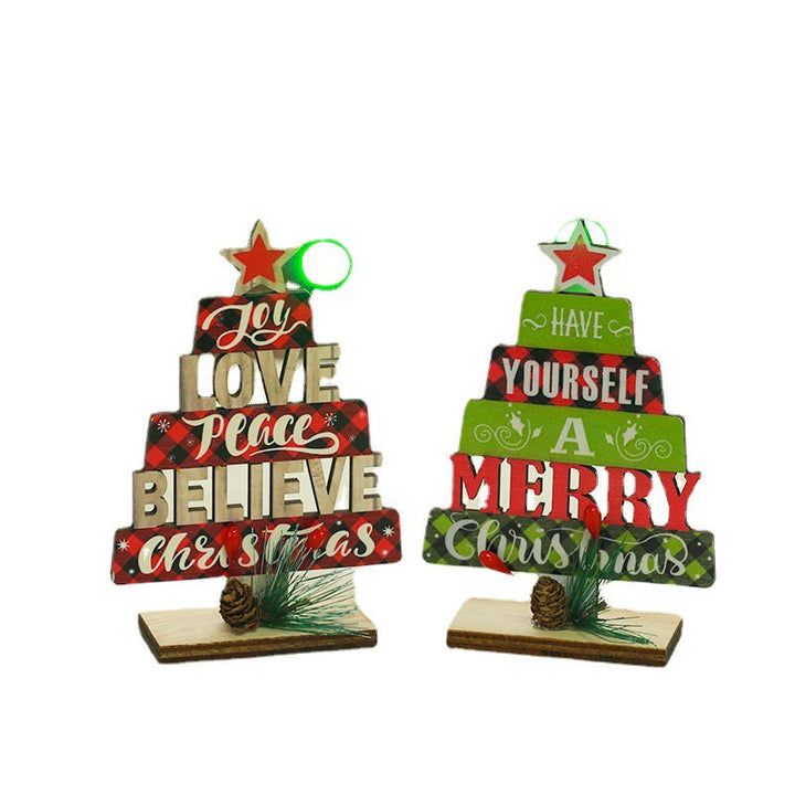 Decorative Christmas tree table item