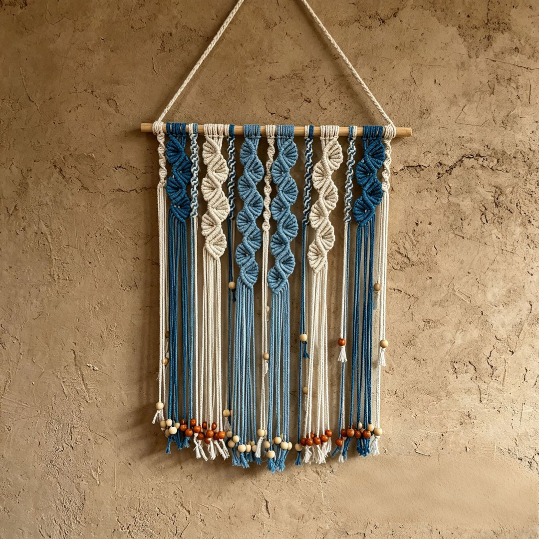 Floral Macrame Wall Hanging