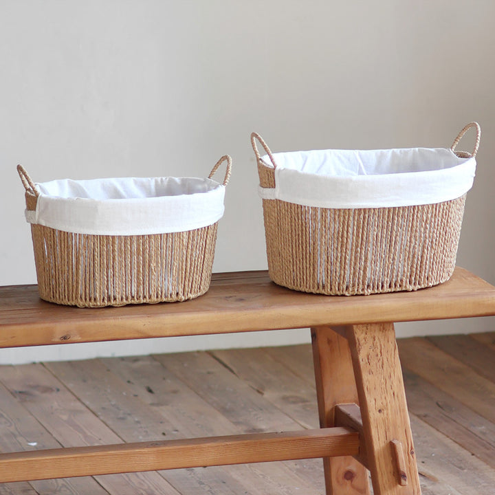 Storage baskets by