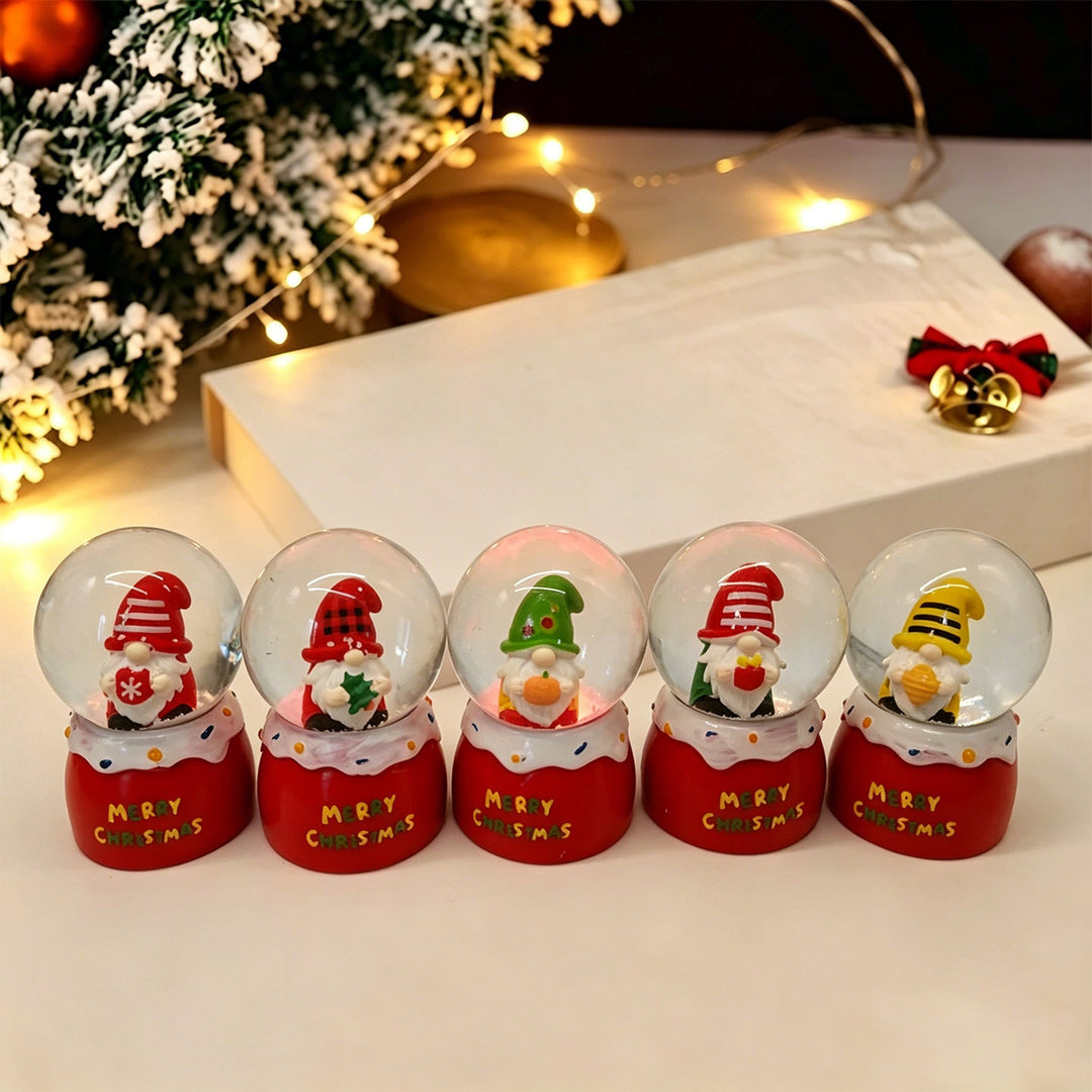 Christmas snow globe