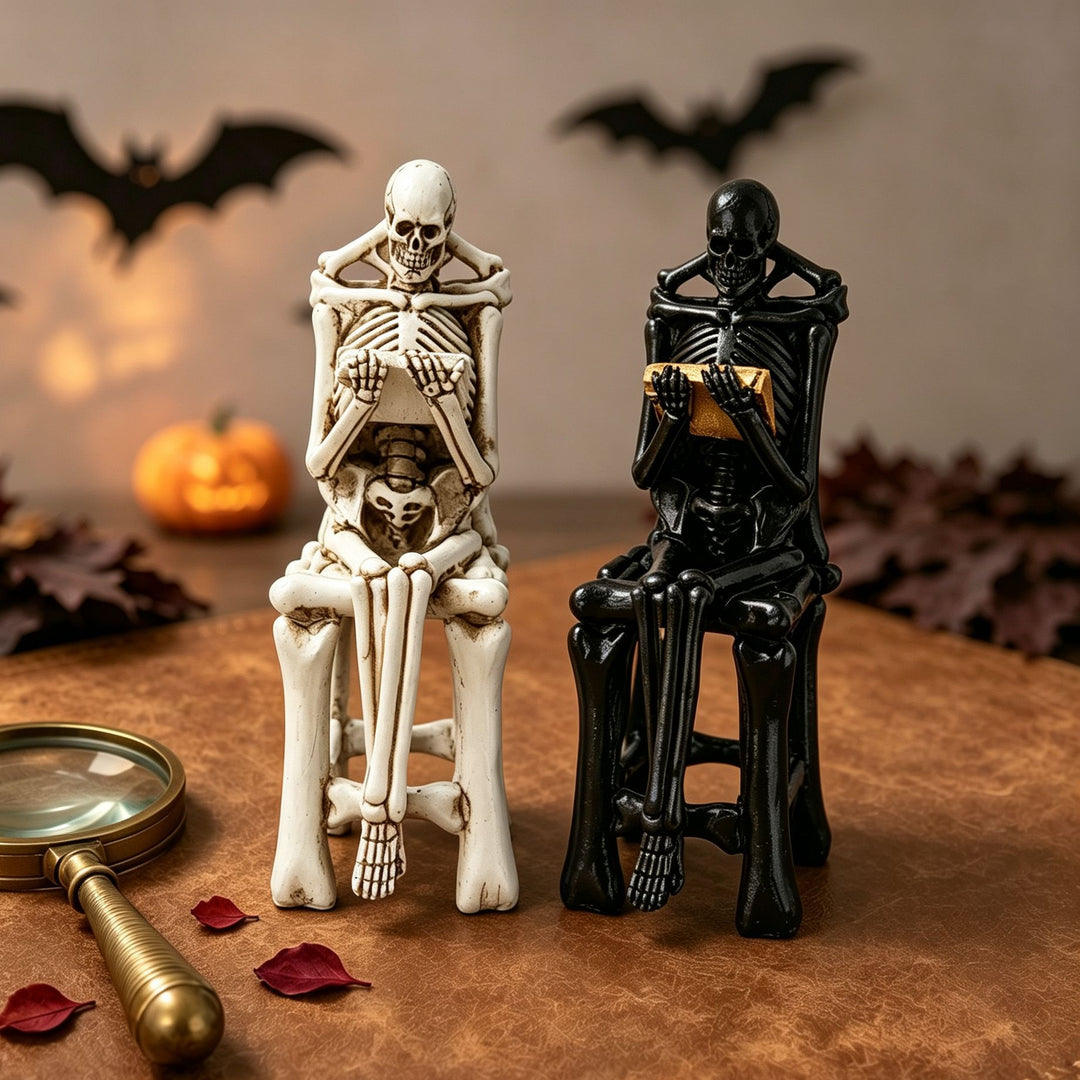 Artistic skeleton figure