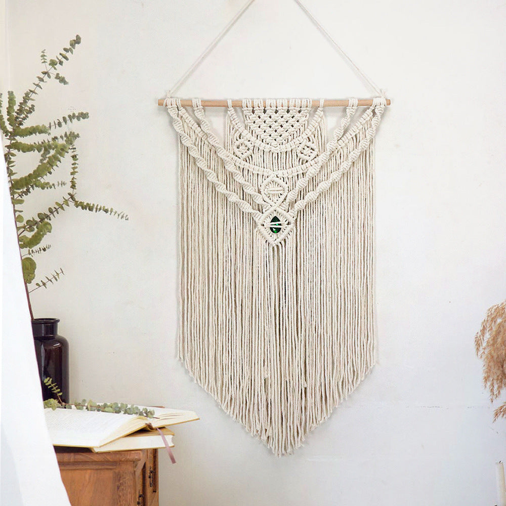 Macrame Wall Decor with Artistic Details