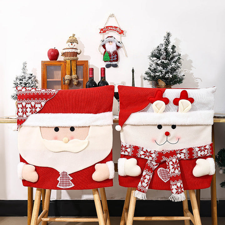 Festive Christmas Chair Cover