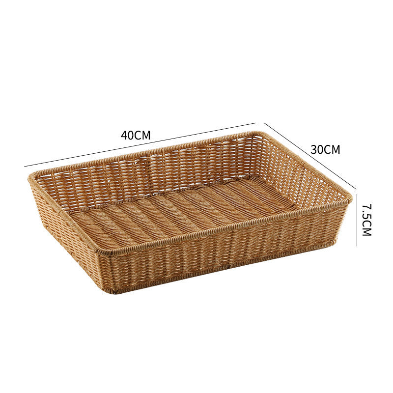 Natural Woven Storage Tray