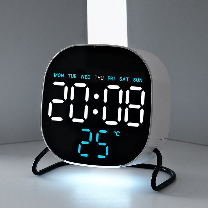 Digital Multi-Function Alarm Clock with Large LED Display