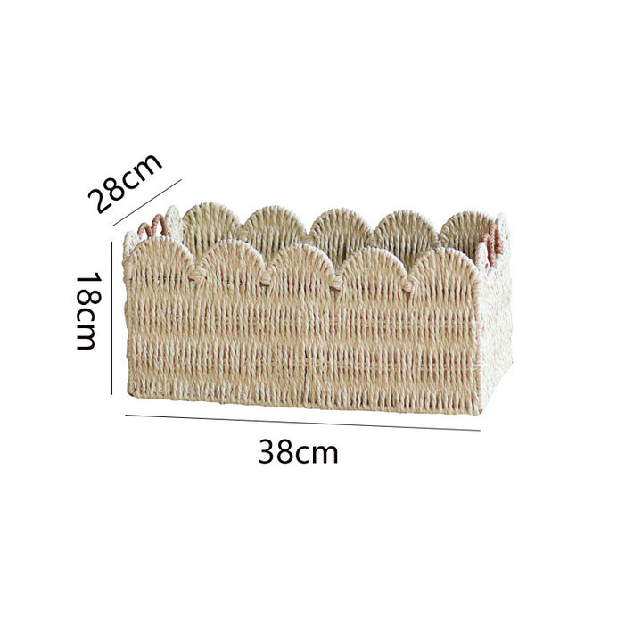 Handwoven storage basket