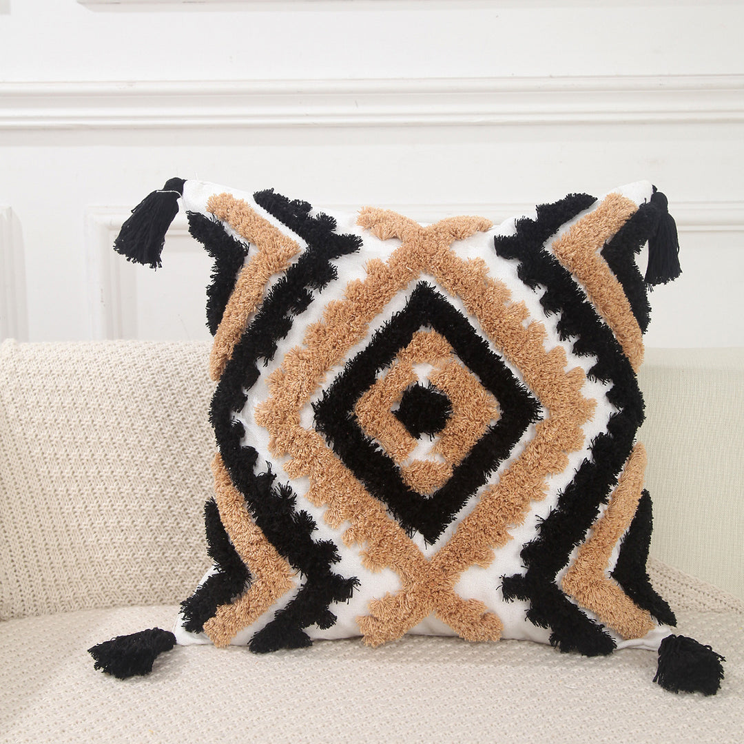 Decorative Textured Throw Cushion