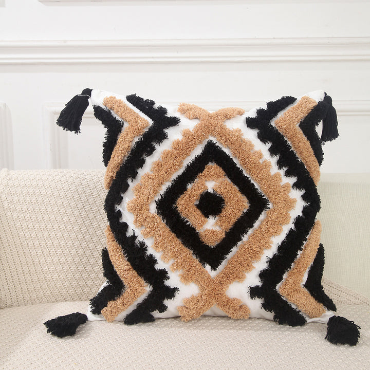 Decorative Textured Throw Cushion
