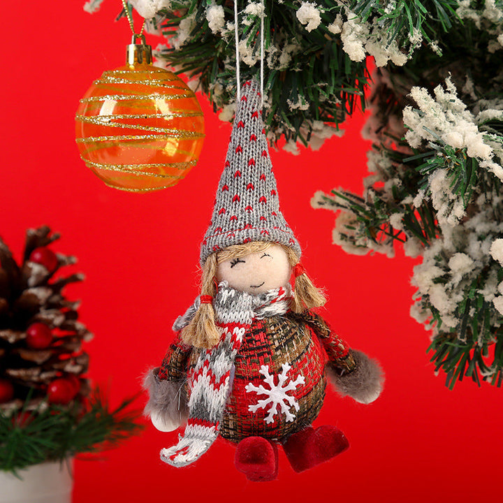 Cute Christmas figure in reindeer design