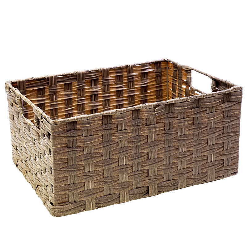 Sparkling storage basket with carrying handle