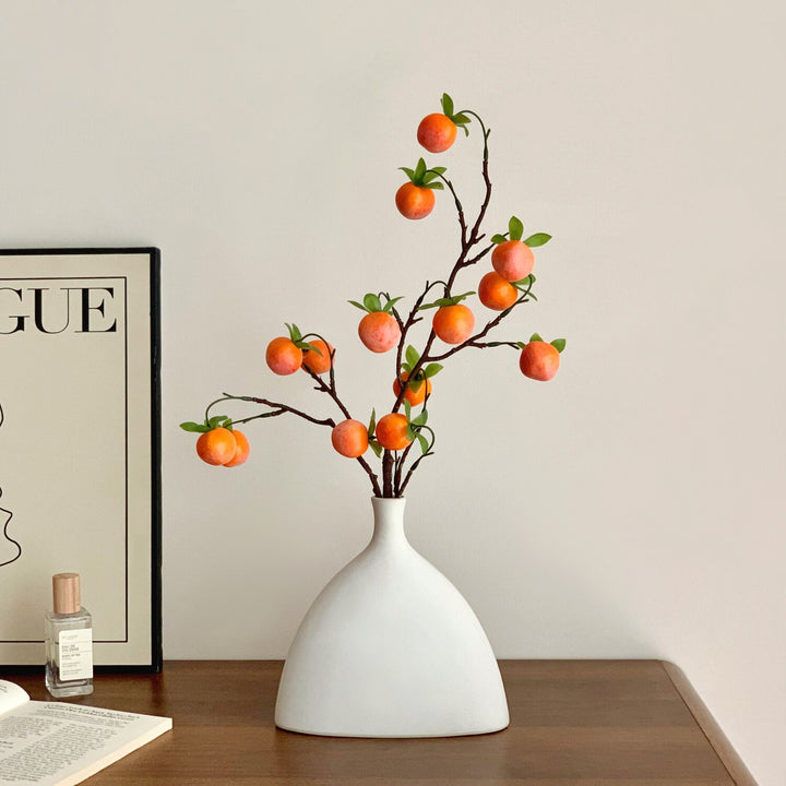 Decorative Artificial Citrus Blossom Arrangement