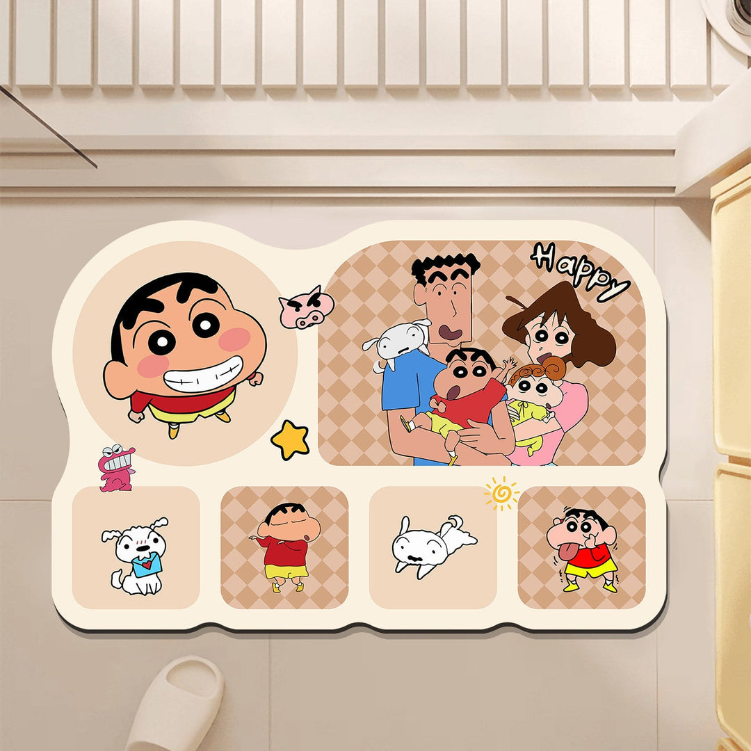 Cartoon Character Bathroom Mat