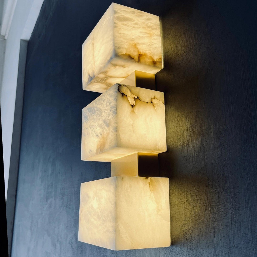 Artistic Alabaster Wall Lamp