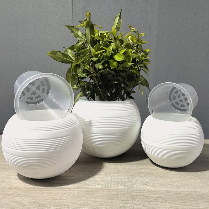 Decorative Round Planter